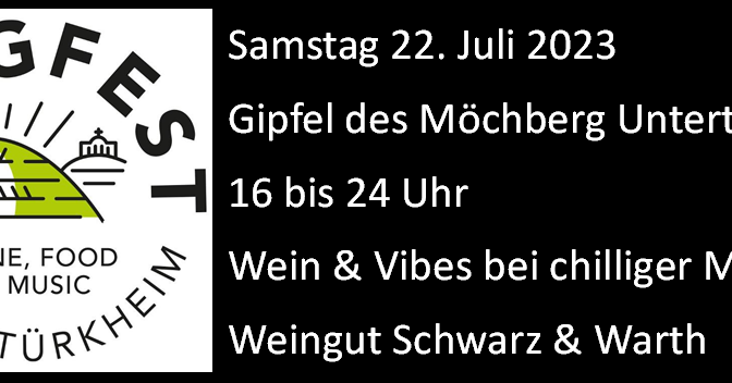 Mönchberg – BERGFEST am Samstag 22.07.2023