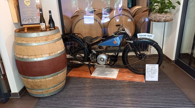 100 Jahre UT-Motorrad – am Sa 23.9.2023 in der Weinmanufaktur ab 11Uhr