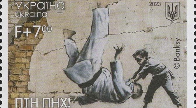Zoom-Vortrag – Wie Streetart-Künstler auf den Krieg in der Ukraine reagieren – 16.2.2024