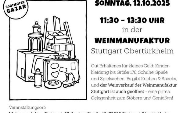 FAMILIEN-BAZAR IN OBERTÜRKHEIM So. 12. Okt. ab 11:30