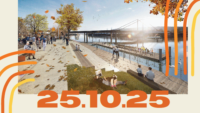 Eröffnungsfest neues Neckarufer am Sa 25.10.25 – 15-19 Uhr