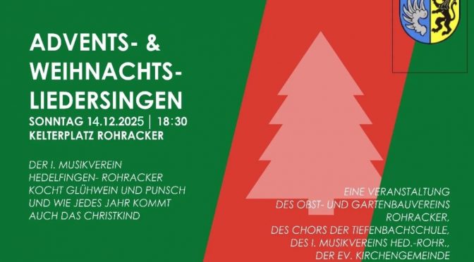 Adventsliedersingen Hedelfingen + Rohracker 14. Dezember