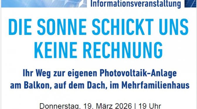 Informationsveranstaltung der SolarScouts in Rohracker am 19.03.2026 um 19 Uhr