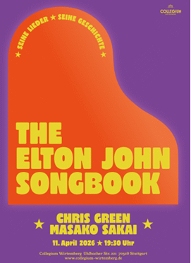 KünstlerCollegium: The Elton John Songbook Samstag, 11.4.26 | 19.30 Uhr