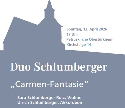 1. Spazierwegkonzert in der Petruskirche Obertürkheim -12. April 2026, 17 Uhr,