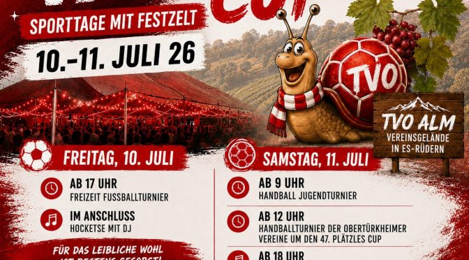 „47. Plätzles Cup“ vom TV Obertürkheim | 10.+11.07.2026